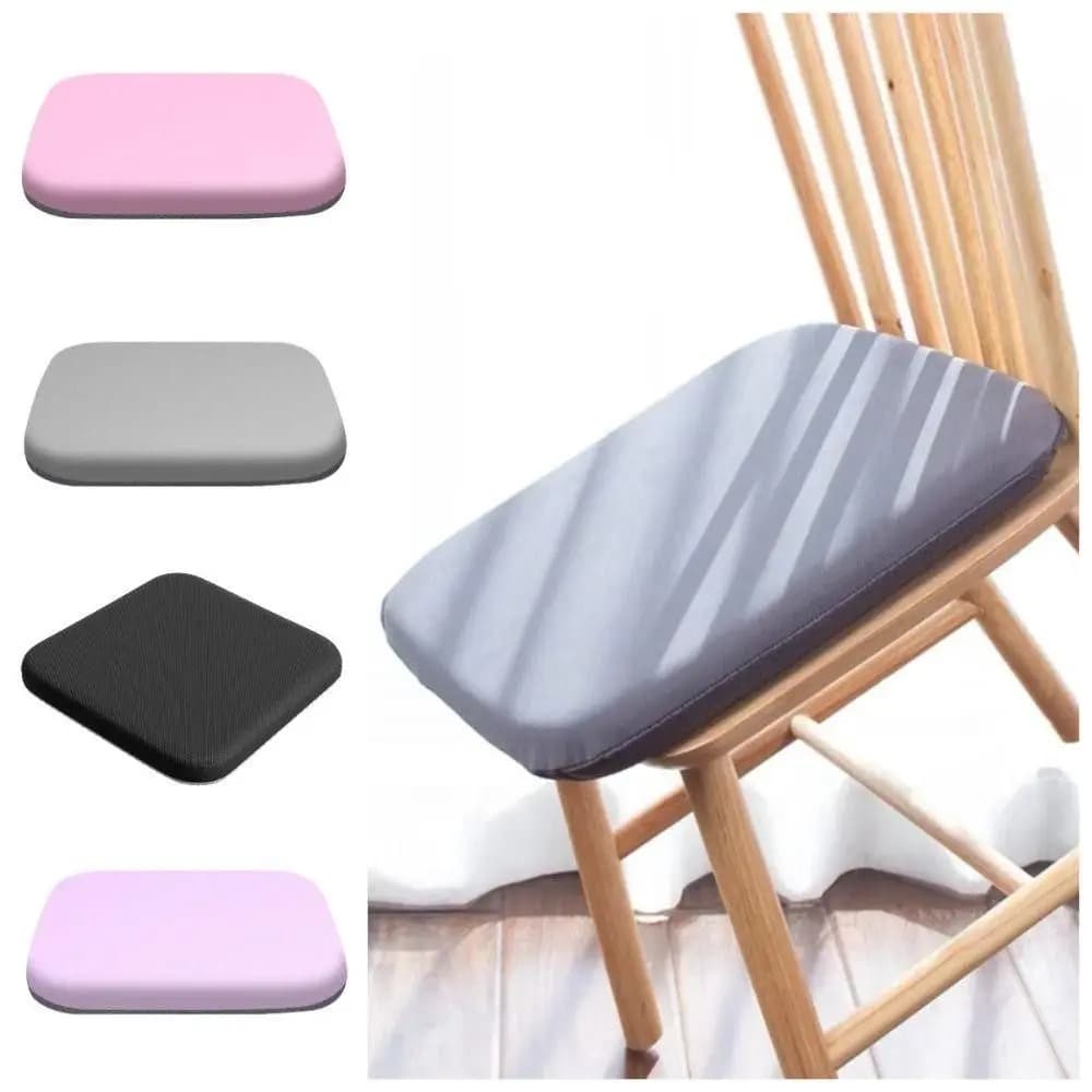 4cm Thick Seat Cushion Ultra Soft Memory Foam Office Chair Pad Breathable Rebound Waist Cushion