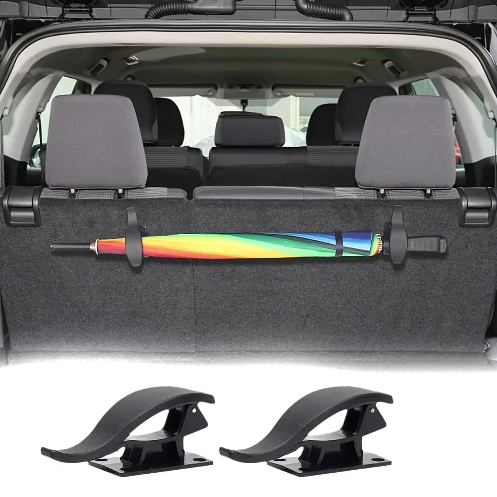 Car Seat Back Hook Multi-purpose Trunk Umbrella Mount Holder Car Umbrella Storage Organizer Holders Universal Car Accessory