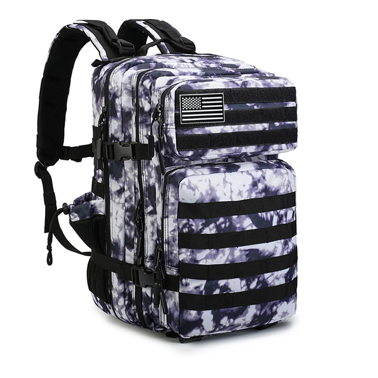 Zaino tattico da 45 litri Borsa da 3P Zaino da assalto per 3 giorni Zaino da viaggio impermeabile da arrampicata Zaino da campeggio Escursionismo Caccia Mochila