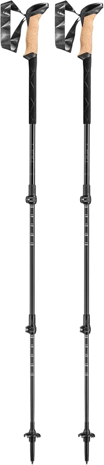 Adjustable Carbon Trekking Sticks for Hiking and Walking