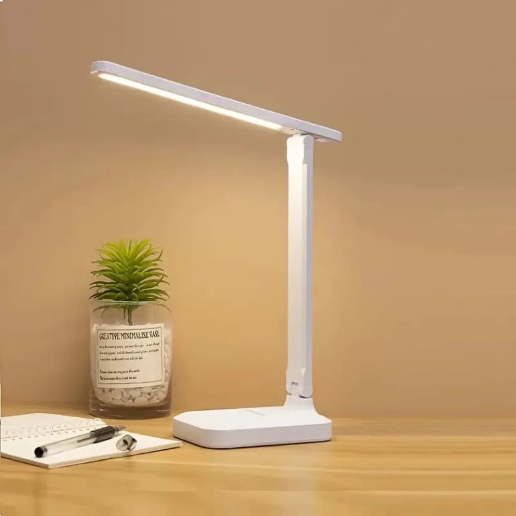 LED desk lamp eye protection LED reading lamp dimmable touch student dorm bedroom reading USB plug-in studio office desk lam