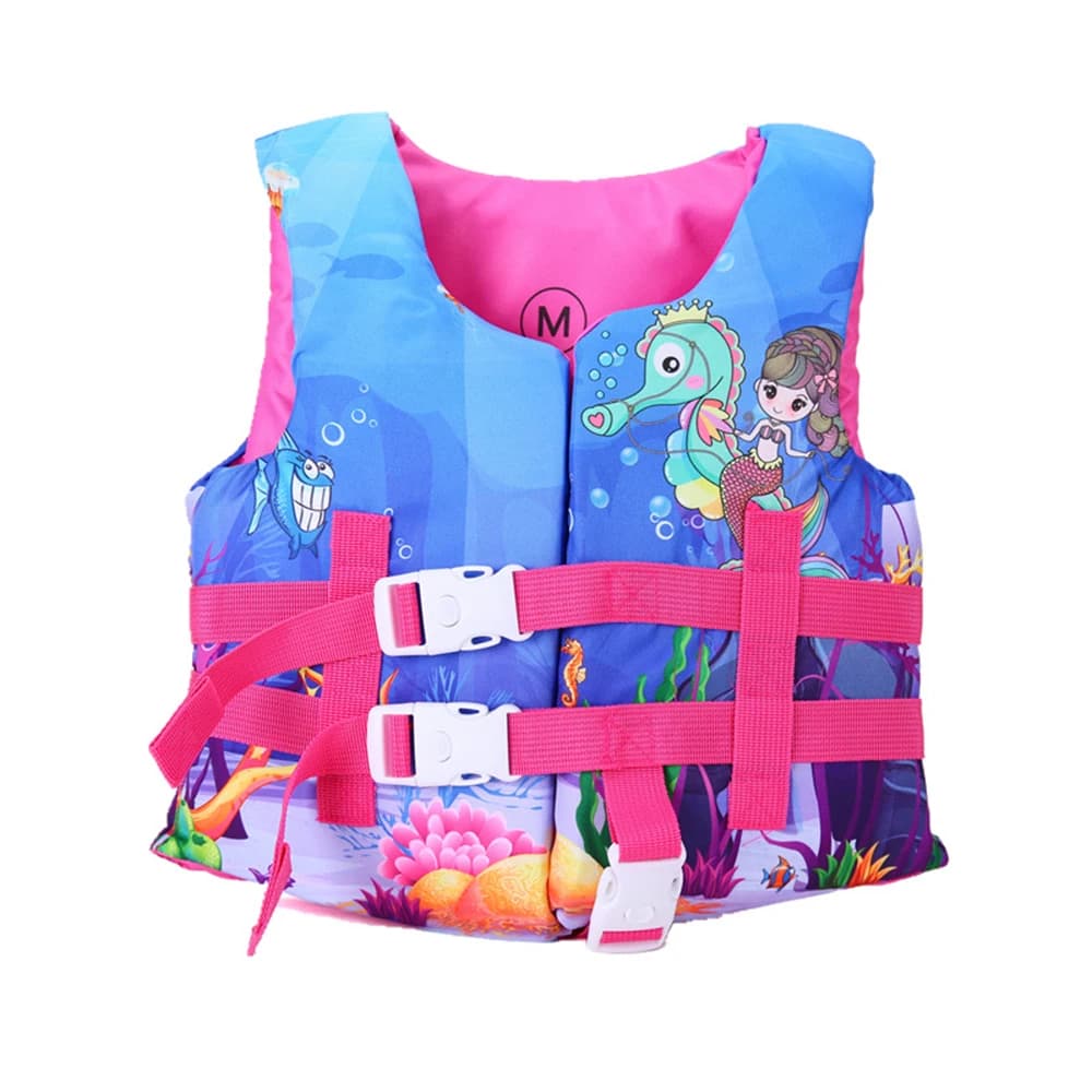 Giubbotto salvagente galleggiante per bambini, accessori per piscina per Drifting e canottaggio, protezione solare, giubbotto elettrico galleggiante, ragazza e ragazzo