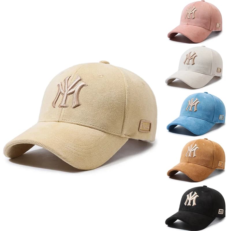 Couple Embroidered Letters Baseball Cap for Men Women, Adjustable Unisex Fashion Matching Sun Hat, Trendy Casual Duck Bill Cap
