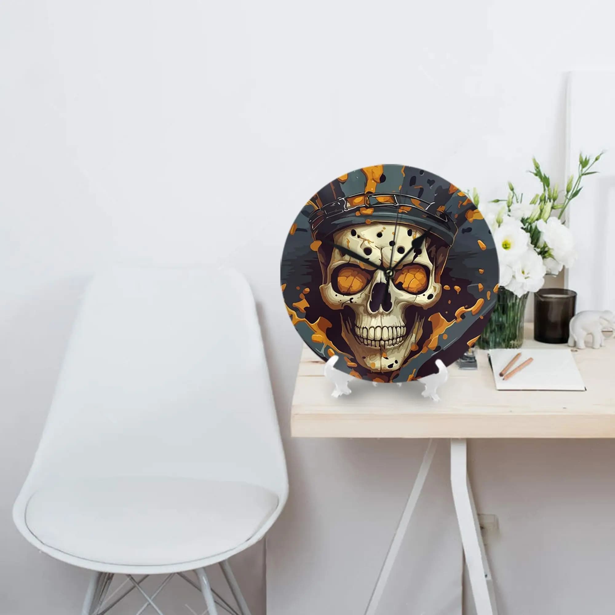 Copy of The Drowning Pool 2 Wall Clock Room Decoration Silent Round Clock for Bedroom Living Kitchen Home