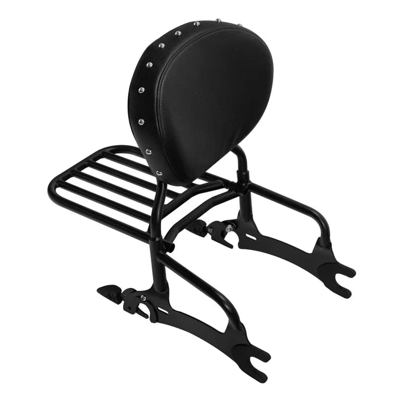 Portapacchi per moto Sissy Bar con schienale per Indian Pursuit Limited Premium 2024 Challenger Elite 2023 Vintage Dark Horse