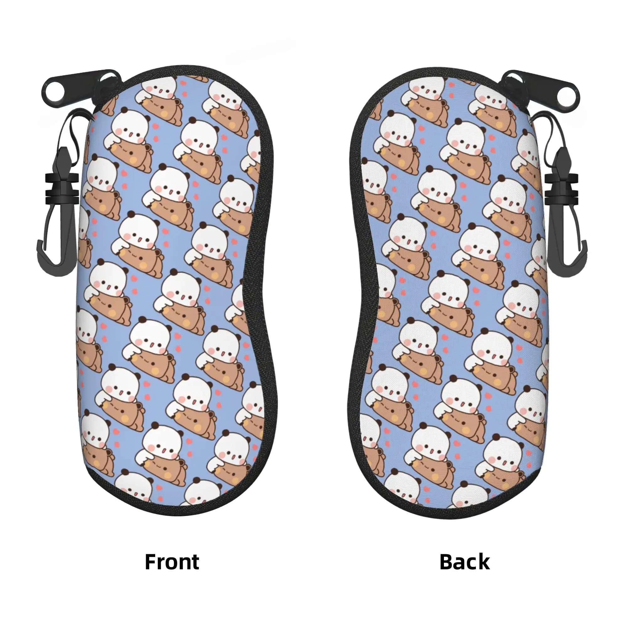 Custom Bubu Dudu Cartoon Manga Shell Eyeglasses Case Men Women Cute Glasses Case Sunglasses Box Pouch