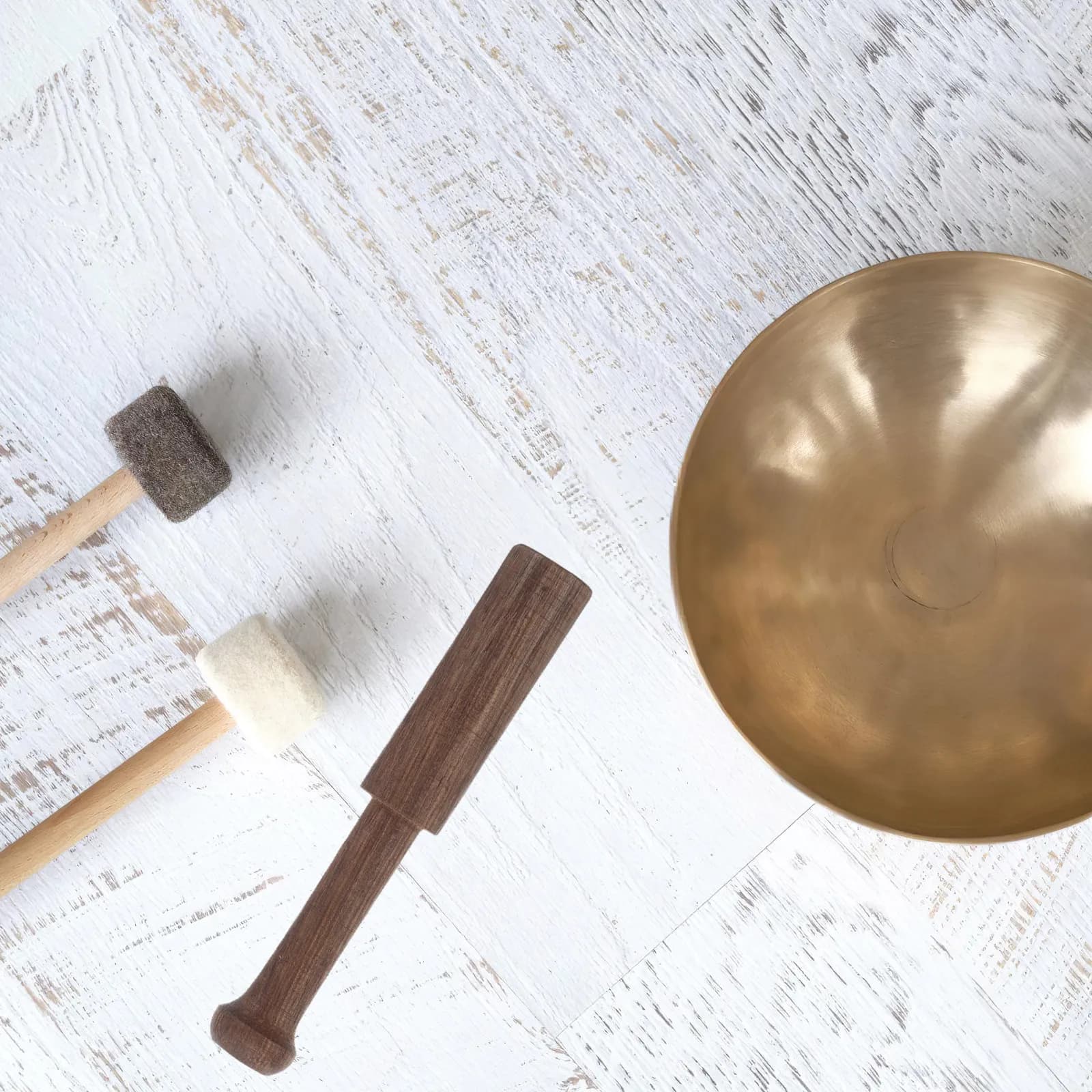 Professional Singing Bowl Mallet Handmade Nepal Wood Striker for Sound Therapy Yoga Buddhism Meditation Resonant Tone Universal