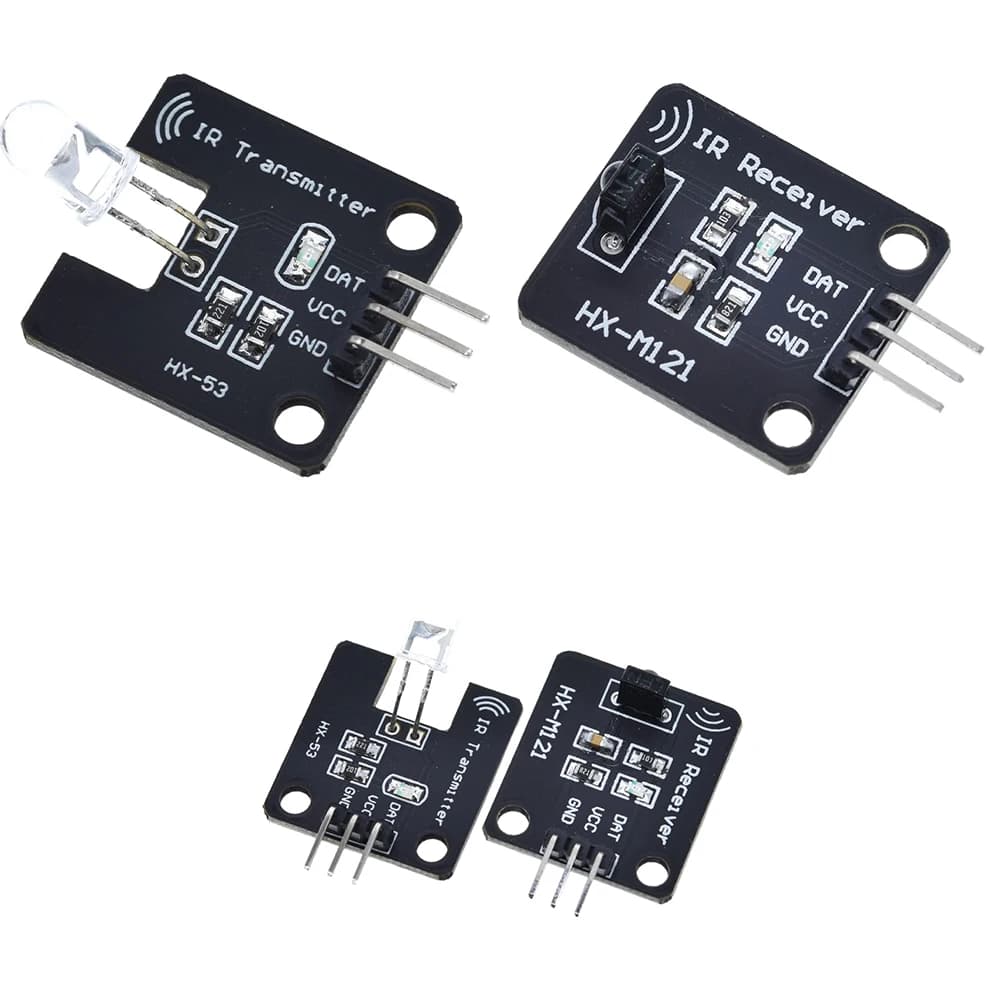 Scheda sensore ricevitore a infrarossi digitale 38khz Kit sensore trasmettitore e ricevitore IR 5V per blocco elettronico Arduino