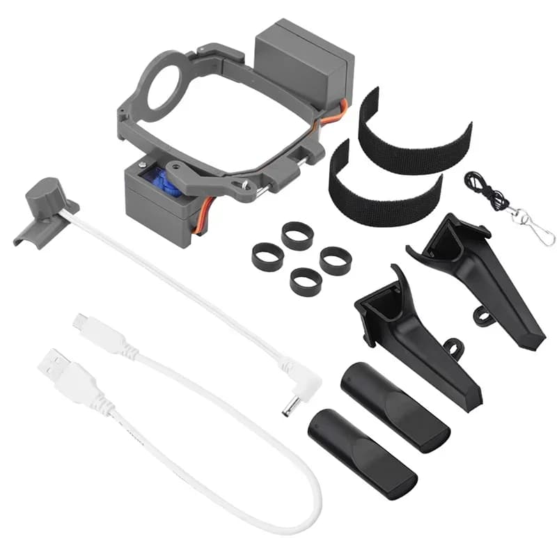 Kit servo Airdrop telecomandato parabolico con carrello di atterraggio per accessori drone DJI Mavic 2 Zoom / Mavic 2 Pro