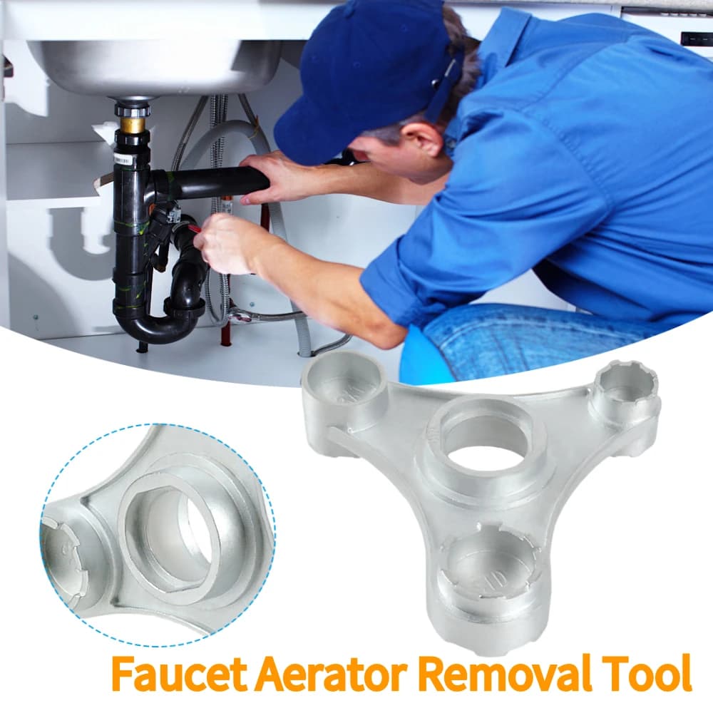 Strumento per la rimozione dell'aeratore del rubinetto Chiave portatile per la rimozione dell'aeratore del rubinetto Chiave per l'aeratore del rubinetto per l'aeratore filettato nascosto