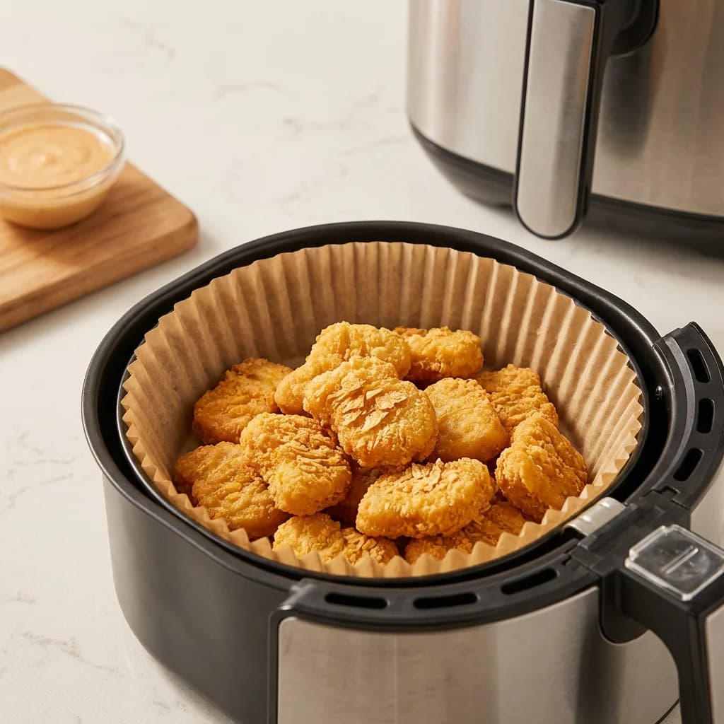 Carta Assorbente per Alimenti per Cucina, Antiaderente e Resistente alle Alte Temperature, Ideale per Frittura, Grigliate, Cottura al Forno e Pasti con Friggitrice ad Aria