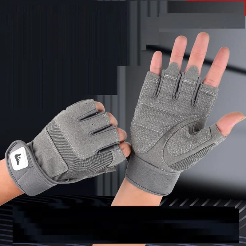 Women's Handlebar Gloves Lifting Weights Crossfit bodybuilding workout sports gym gloves anti-slip wrist protection