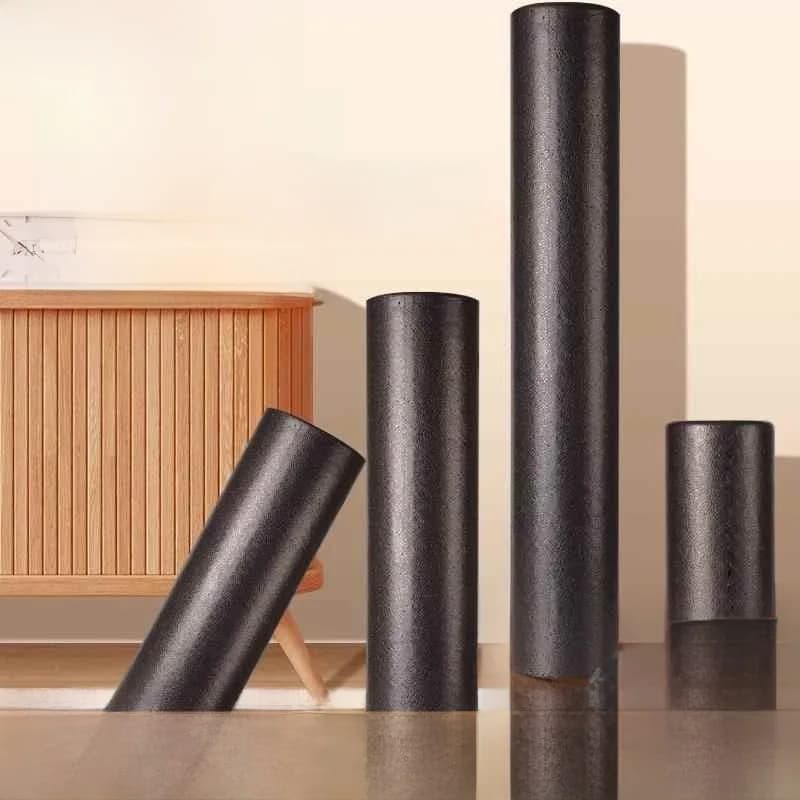 Rullo in Schiuma Professionale per Fitness, Rilassamento Muscolare, Dimagrimento Gambe, Colonna Piatta per Yoga e Sport