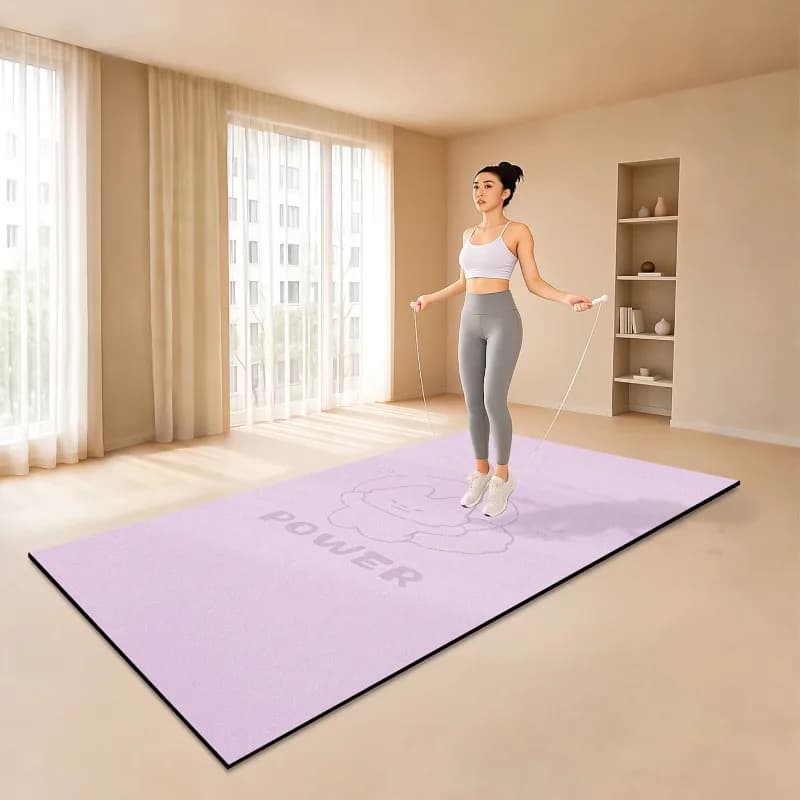 Diatomee mud yoga mat, special yoga mat, sports sound insulation, shock absorption, dirt resistant and non-slip