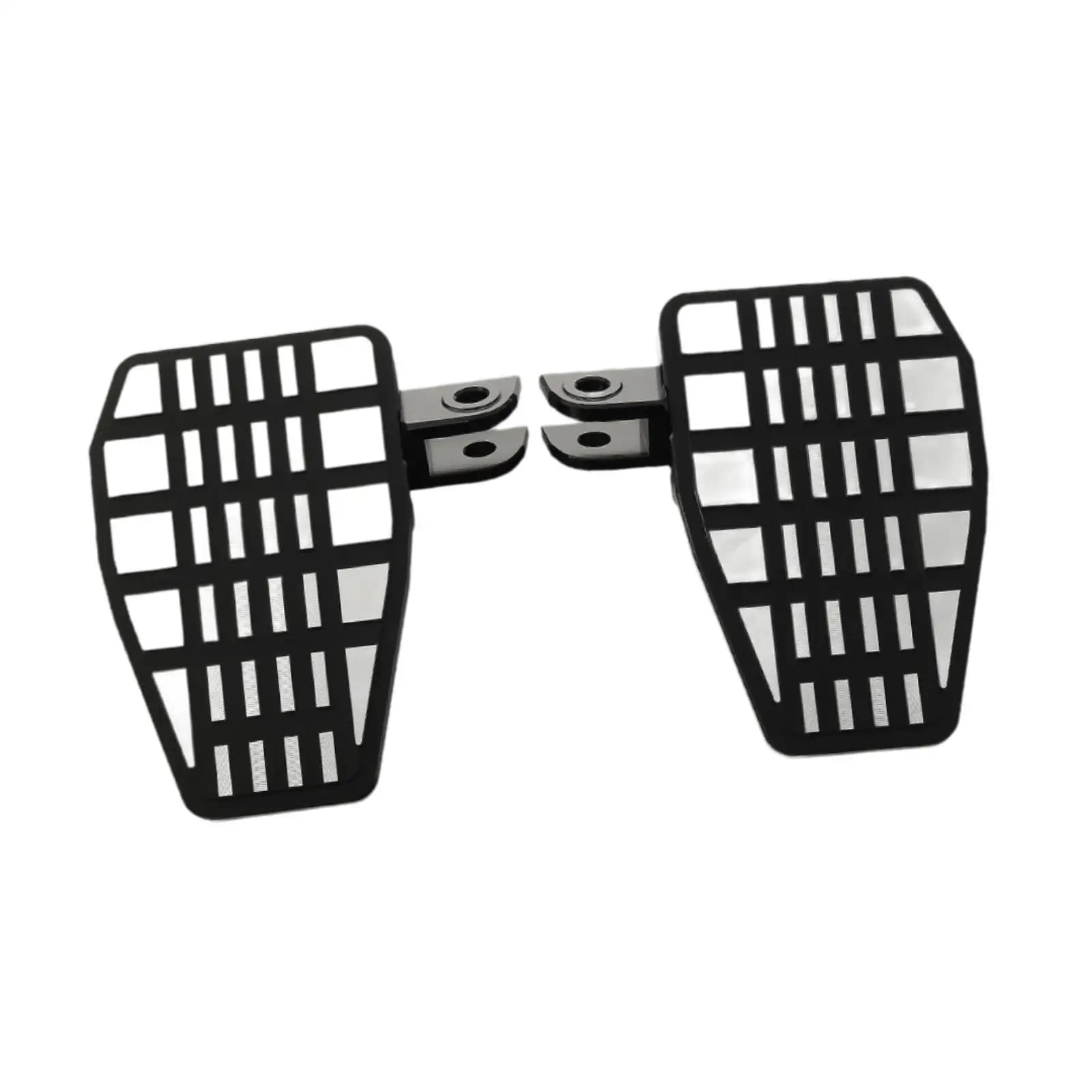 Pedane Anteriori Antiscivolo in Alluminio per Passeggero Moto, Piattaforma Allargata, Modifica per Honda Rebel CMX1100