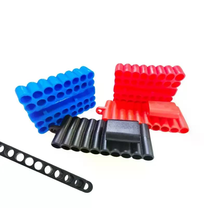 2/3/5 pezzi 10/22/32 fori custodia cacciavite testa punte da trapano custodia strumento 1/4 "codolo esagonale cacciavite bit supporto