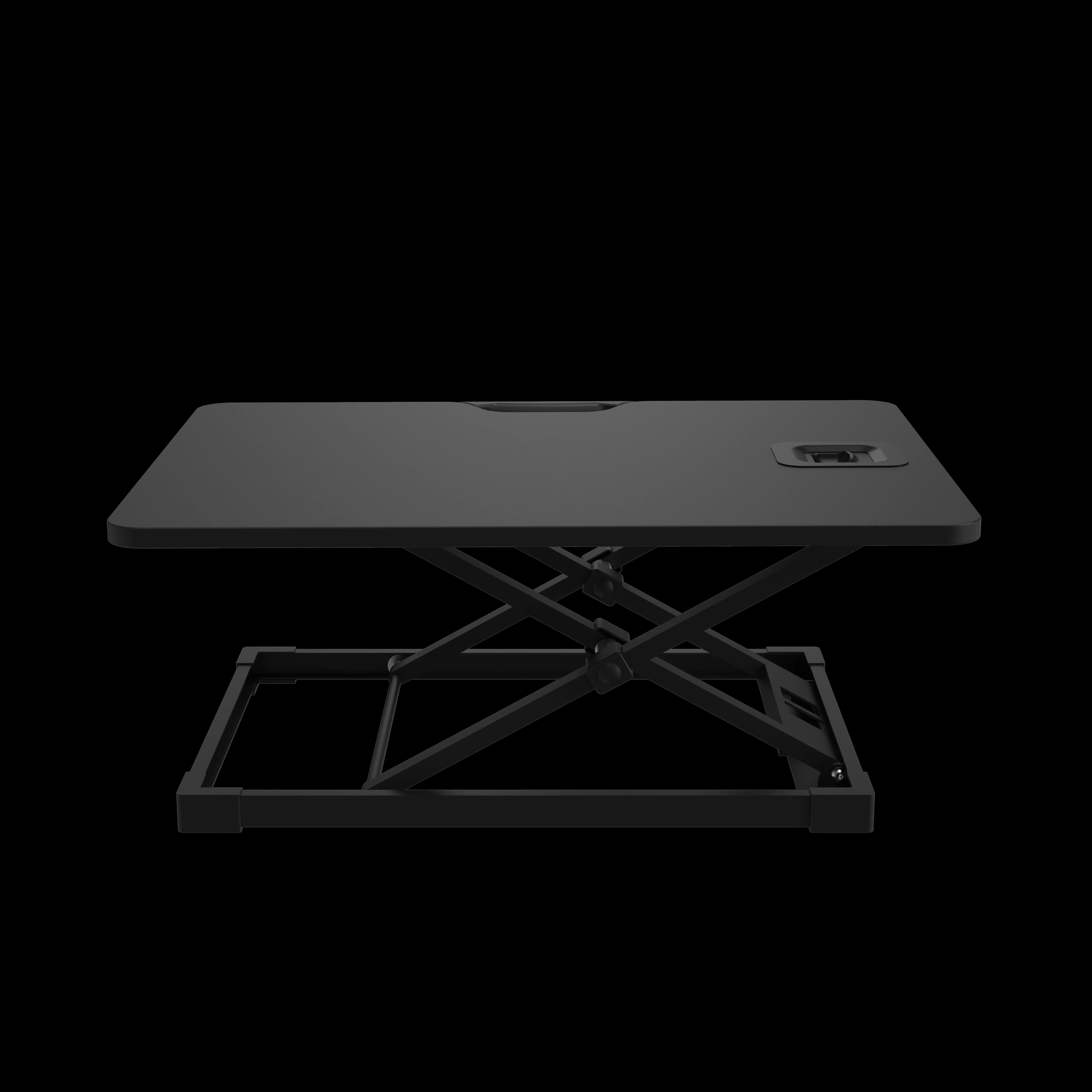 Electric Sit‑Stand Desk Riser, Height Adjustable Desktop Converter Laptop Monitor Stand for Home Office Workstation
