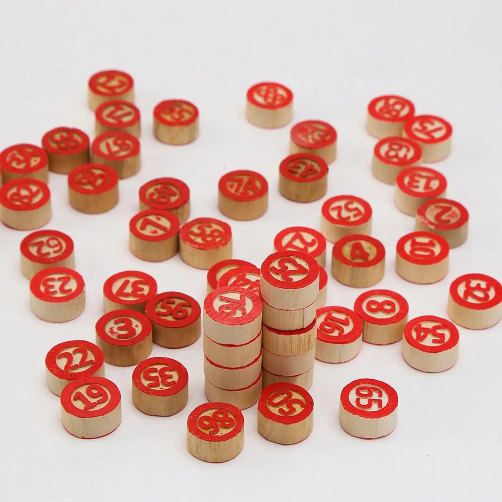 Set da gioco Bingo Divertenti giocattoli vintage in legno Gioco di scacchi con grandi carte di stampa per bambini Famiglia Amici Gruppo Gioca a festa notturna a casa