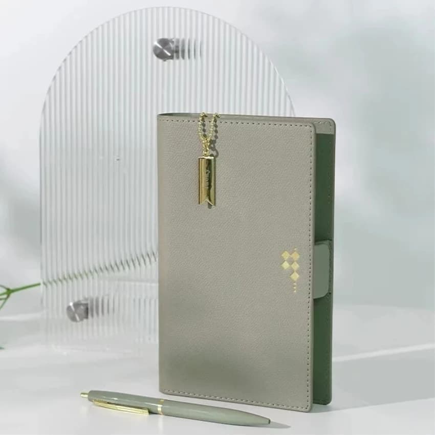 A5 A6 Raccoglitore in pelle PU a fogli mobili Notebook Diario Diario Planner Organizzatore Ufficio Notebook aziendale Forniture Cancelleria scolastica