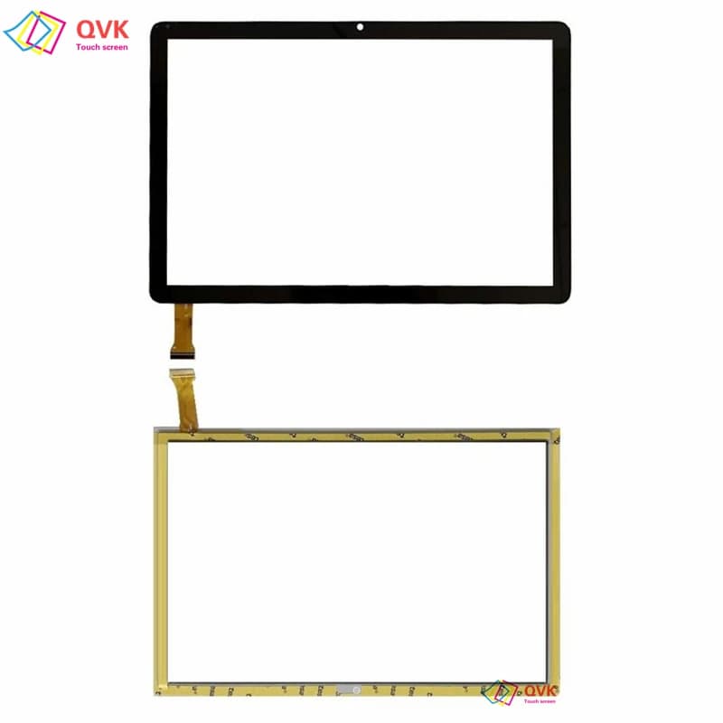 Nero da 10.1 pollici Per DOOGEE U10 Tablet PC Touch Screen Capacitivo Digitizer Sensore Pannello di Vetro Esterno U10KID Tab Pad