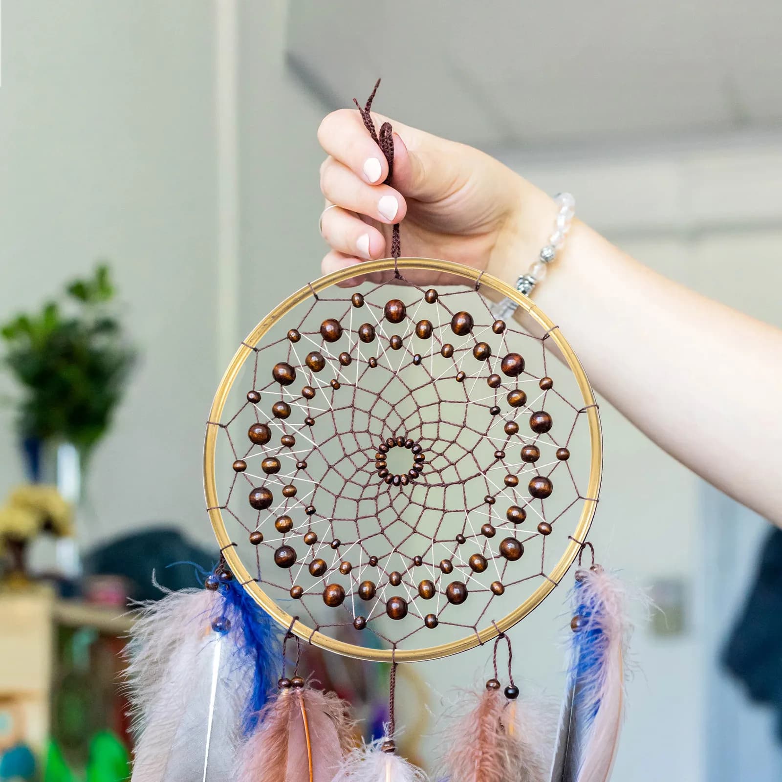 6 Pcs Craft Hoops for Crafts Diy Dream Catcher Metal Rings Flower Floral Wreath