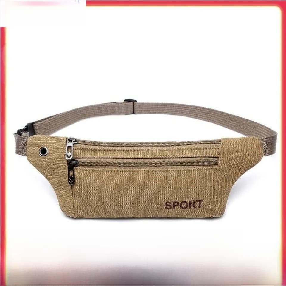 Outdoor Waterproof Running Belt Bag Unisex Casual Sport Mobile Phone Pouch Lightweight Fleece Material Quick Release Buckle