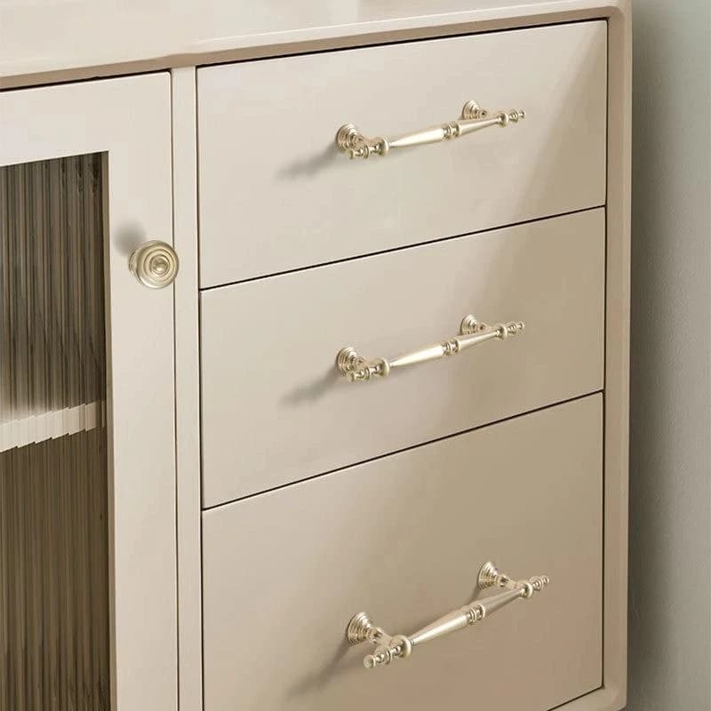 1 pz maniglie in ottone bronzo antico maniglie per porte d'armadio vintage maniglie per guardaroba manopole