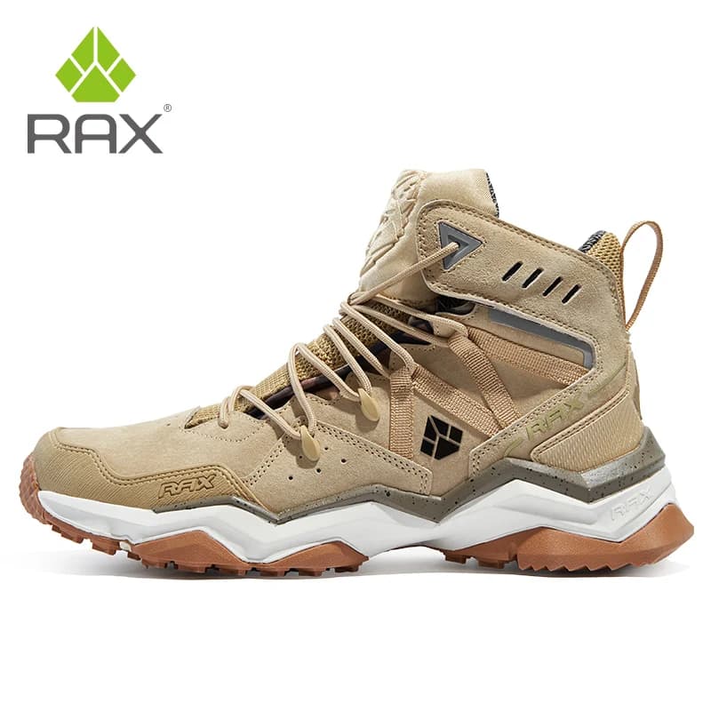 RAX Men's trekking shoes Sneaker waterproof medium-high outdoor trekking boots Trail Camping Climbing Hunt Sneakers woman