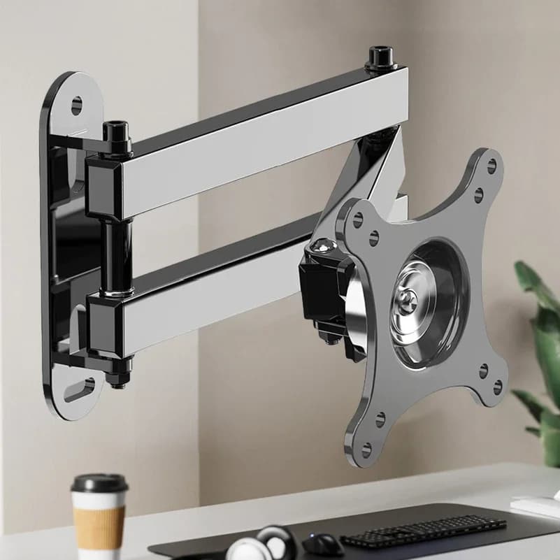 20° tiltable TV Wall Mount Bracket 360° Rotated Holder Universal TV Mount for 14 to 37 Inch Computer LCD LED Monitor Tablet PC