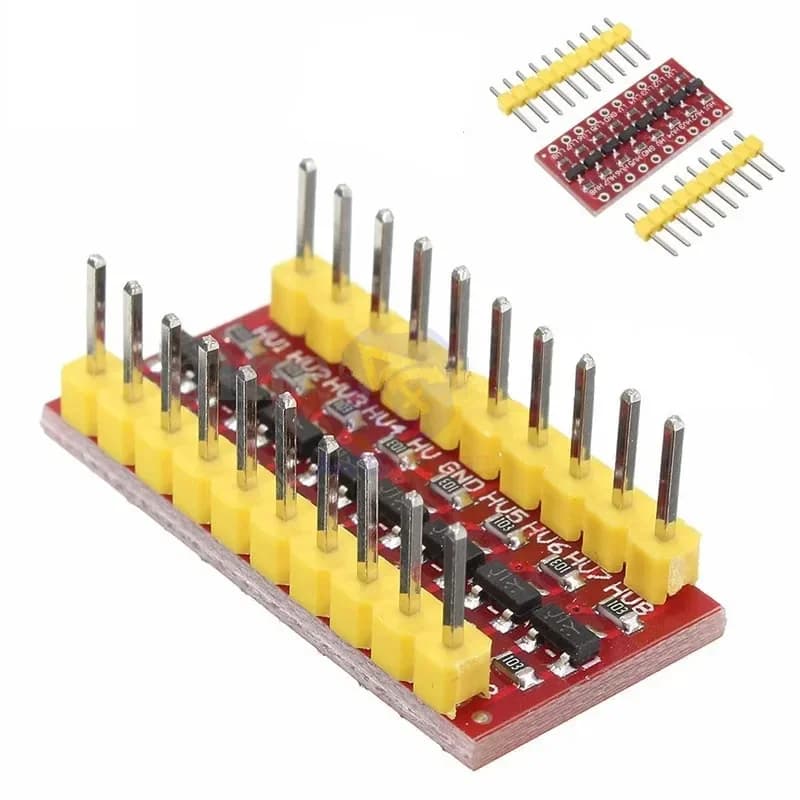diymore I2C IIC Module 8 channel logical level converter Bidirectional module for Arduino Step Up from 3,3 V to 5 V