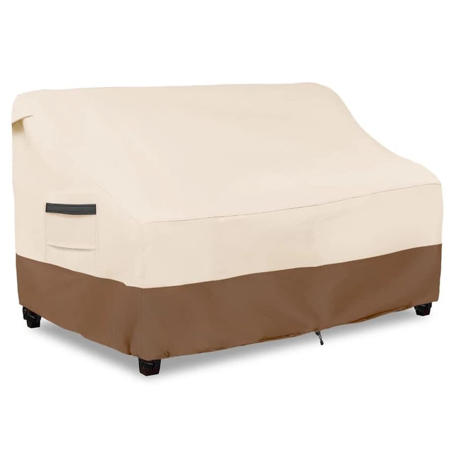 Cover for External Sofa, 79 L x 37 P x 35 A Pollici, Waterproof Cover for Garden Sofa, Resistent Covers for Foreign Furniture, B