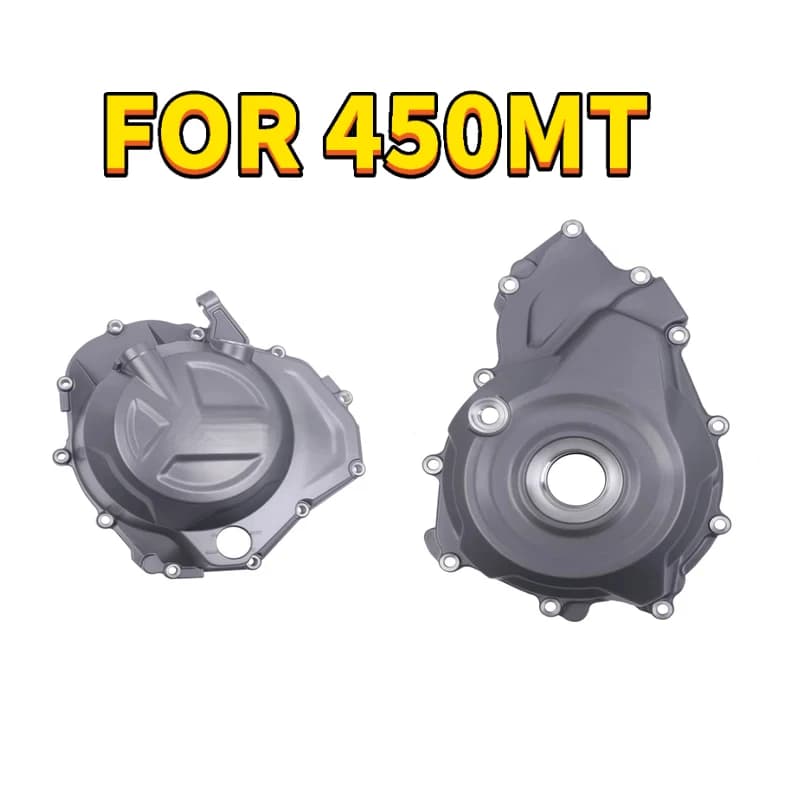 For CFMOTO Motorcycle Accessories 450MT Left and Right Side Cover Clutch Side Cover Magnetic Motor Side Cover