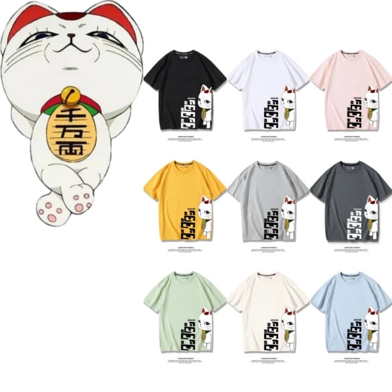 Japan Anime Dandadan Turbo Granny Cat Graphic Cosplay Moda Cartoon T-shirt in cotone casual vintage da uomo oversize