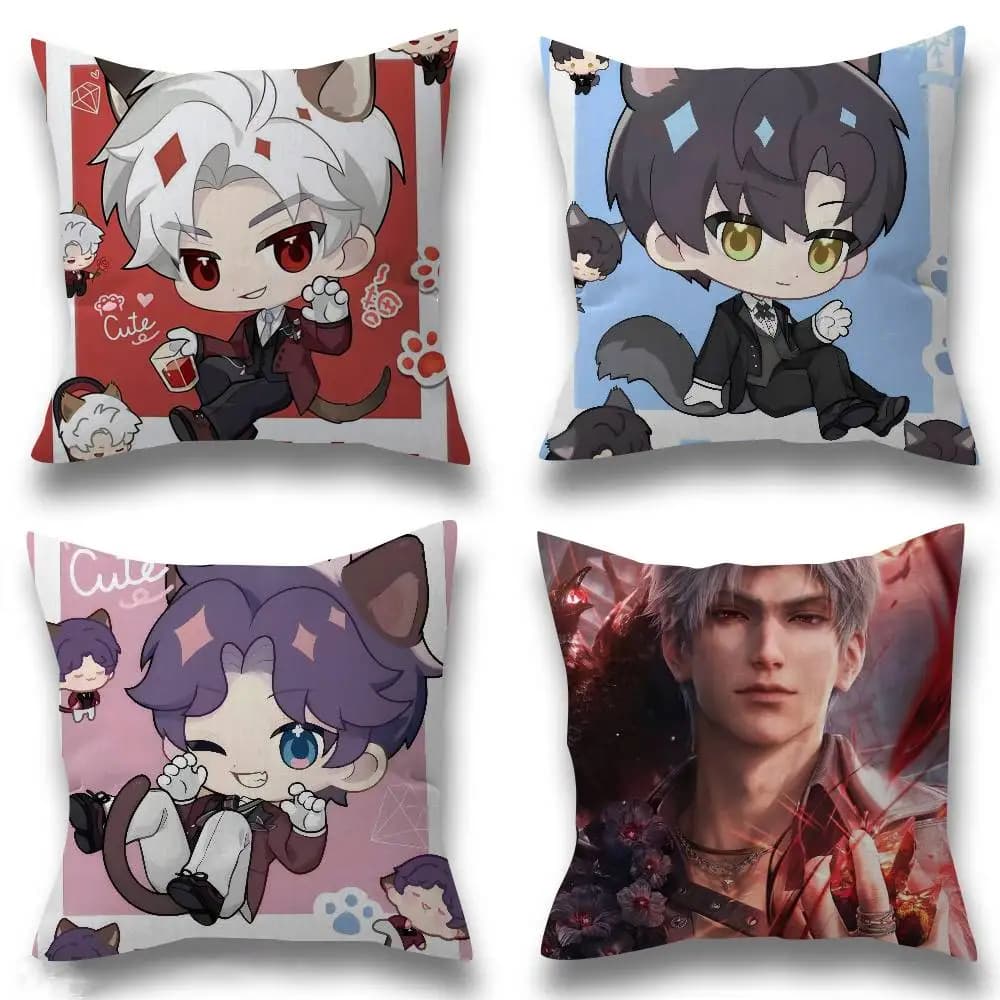 Anime Sylus Love and Deep Space Bearing, Sofa and Bed Cover, Fashion Decorative Bearing Sheet