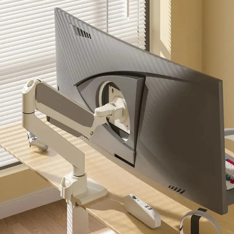 G 9 Monitor Arm Bracket for 17"-49" 2-20kg (4.4-44 Lbs) Screen Desk Table Mount Stand Display Support 360° Adjustment M9