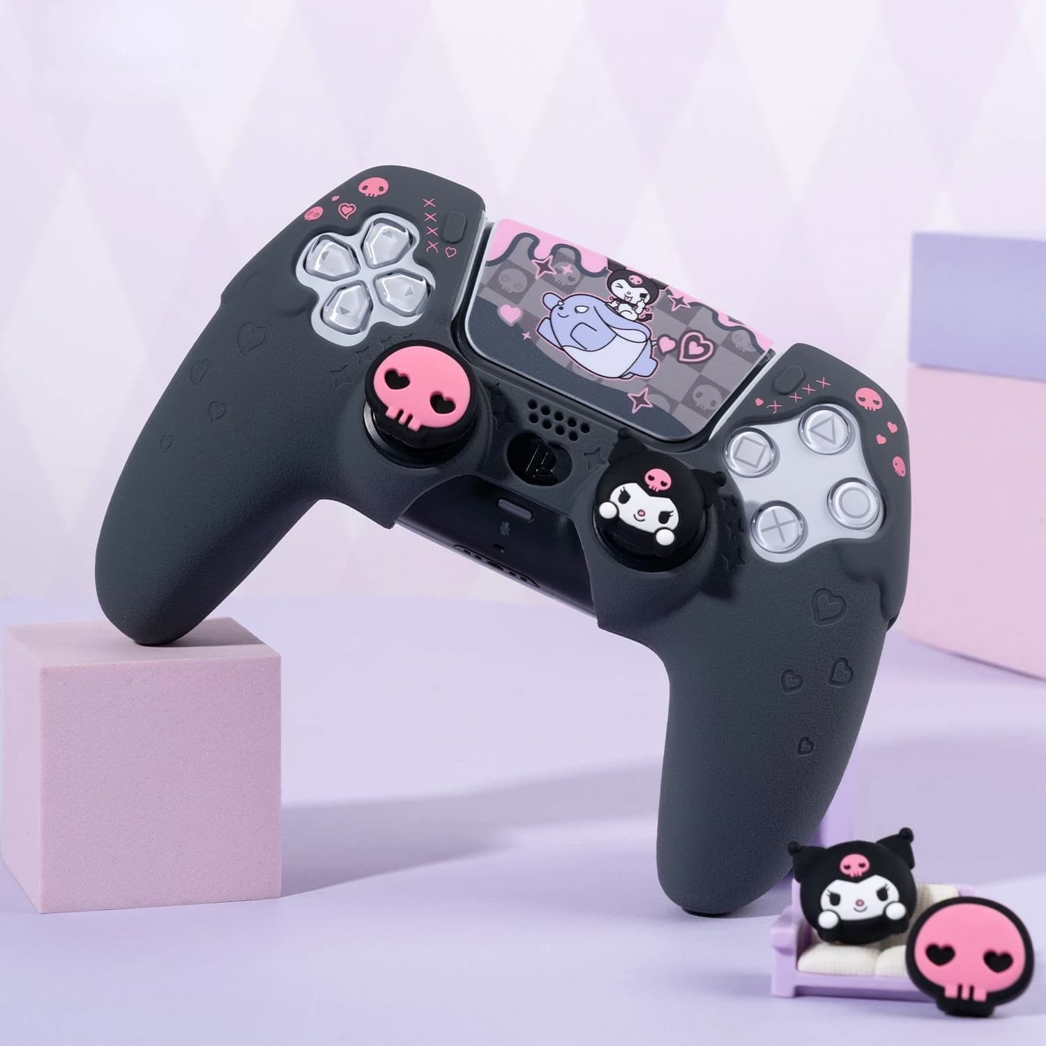 Cover per Controller PS5 Anime Sanrio Hello Kitty Kuromi per Switch Pro Custodia in Silicone per Gamepad Xbox Kawaii 2026 Nuova e Adorabile