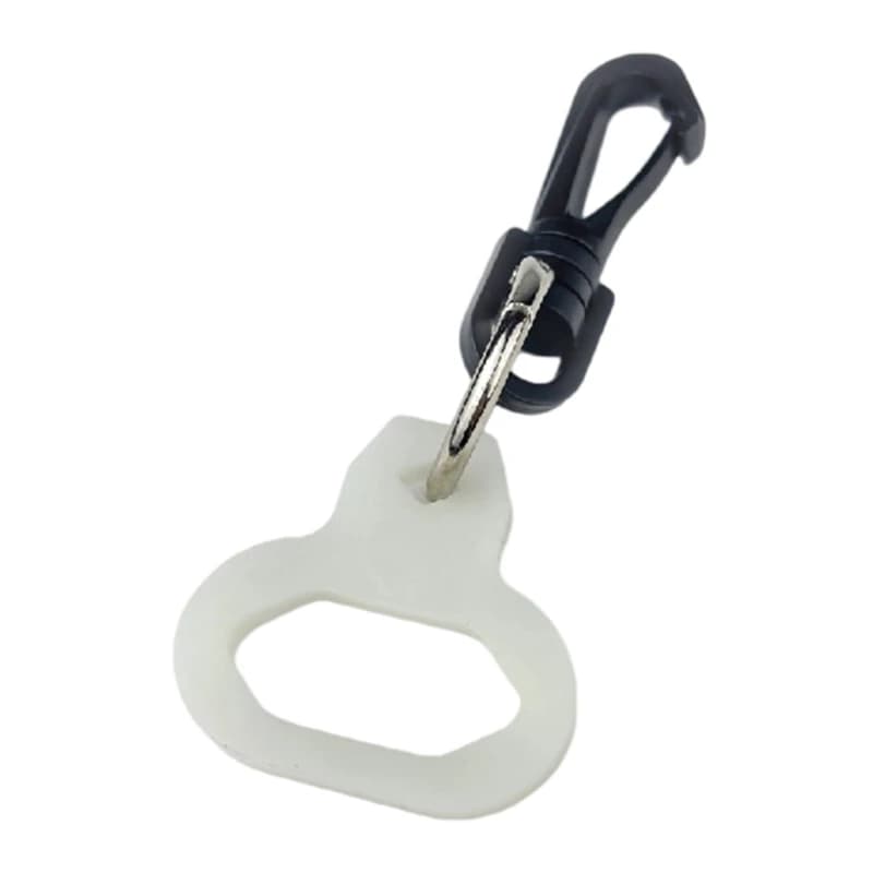 Light weight Snorkeling Regulator Fastener Nonslip Diving Accessory Clip Glowing Diving Regulator Attachments