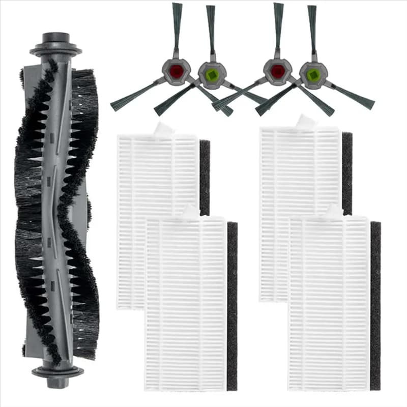 A83X-Spazzola Principale Filtri Spazzole Laterali Kit Per AIRROBO P20 Robot Aspirapolvere Sostituzione Pezzi di Ricambio Accessori