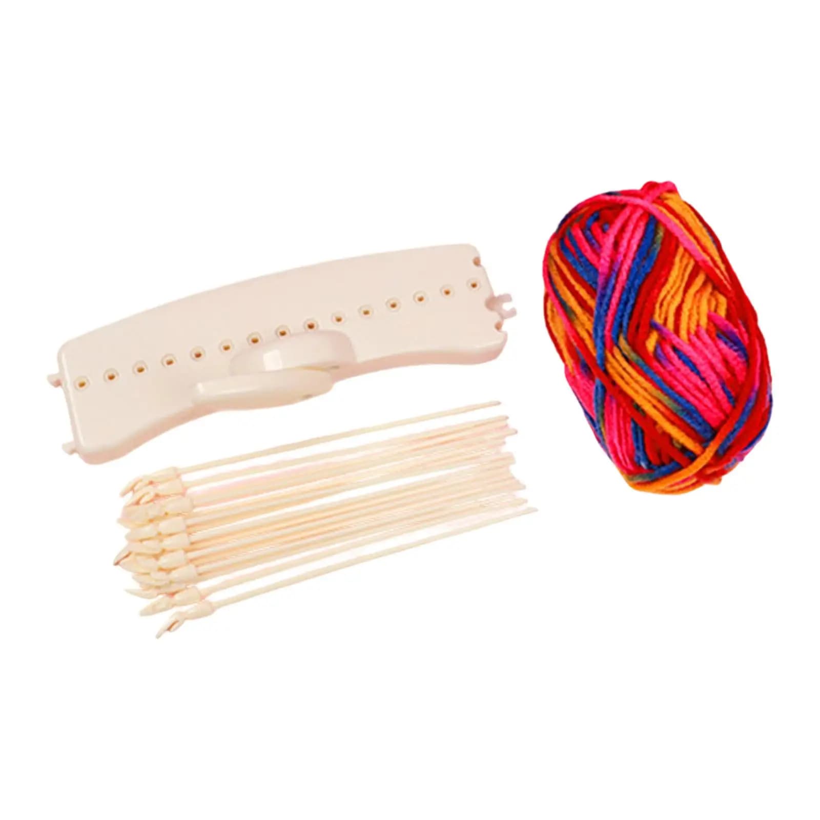 DIY Knitting Loom Kit Plastic Weaving Loom Scarf Hat Cap Socks Bag Making Tool for Knitting Crochet Sewing Accessory Beginners