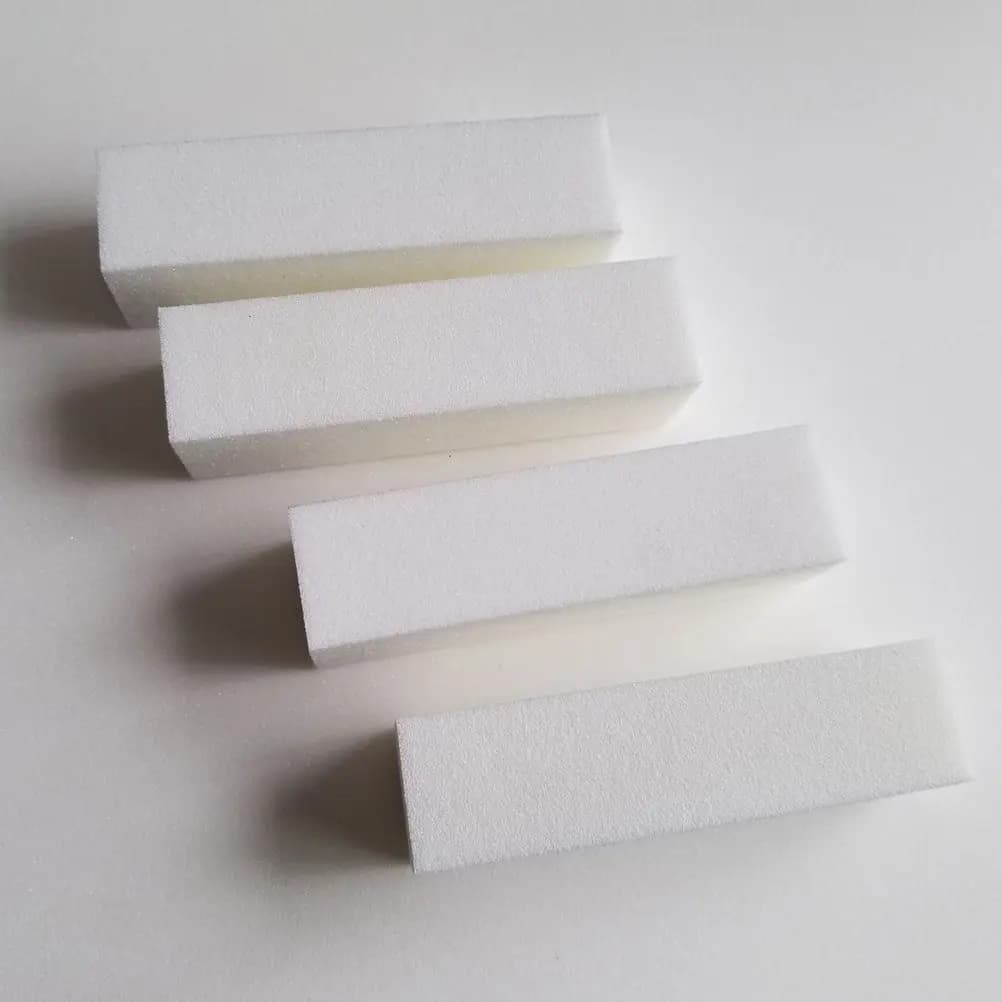 Set di 12 Blocchetti Lucidanti per Unghie, Spugne per Levigatura, Lime per Unghie, Blocchi Abrasivi per Manicure e Pedicure, Cura delle Unghie di Mani e Piedi