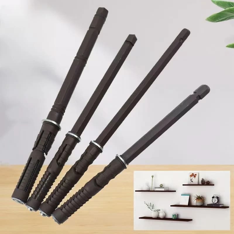 Staffa per mensola resistente nascosta da 2 pezzi, accessori hardware, adatta per librerie, pareti rigide