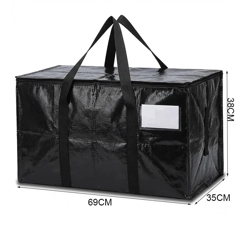 1/2/4PC Large Waterproof Moving Luggage Bags Laundry Shopping Bag Foldable Moving Bag Luggage Travel Bag Large Capacity Quilt Or