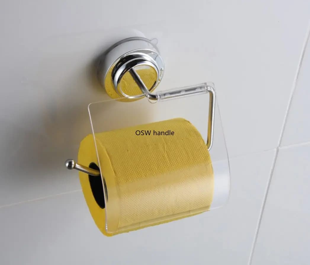 Moderna ventosa sottovuoto supporto per carta igienica staffa rimovibile per bagno cucina porta asciugamani di carta in acciaio inossidabile