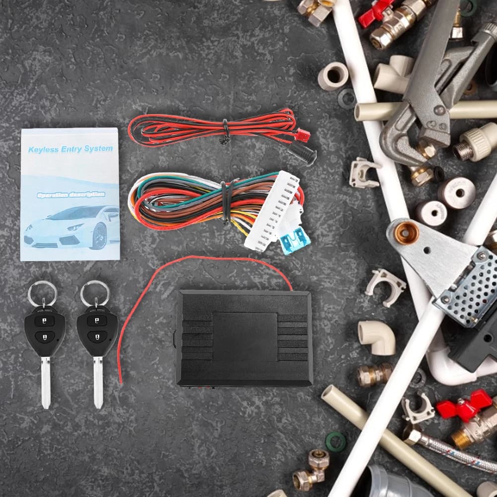 Kit centrale remoto universale per auto Serratura per porta del veicolo Allarme di bloccaggio Sistema di accesso senza chiave 405/T402 Accessori antifurto per auto