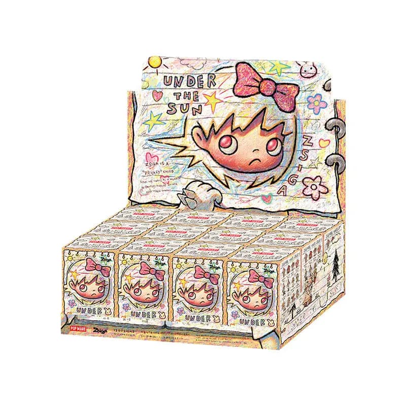 POP MART Zsiga Under the Sun Series Mystery Box - Statuetta Anime Carina, Blind Box, Sacchetto a Sorpresa, Ornamento da Collezione, Giocattolo
