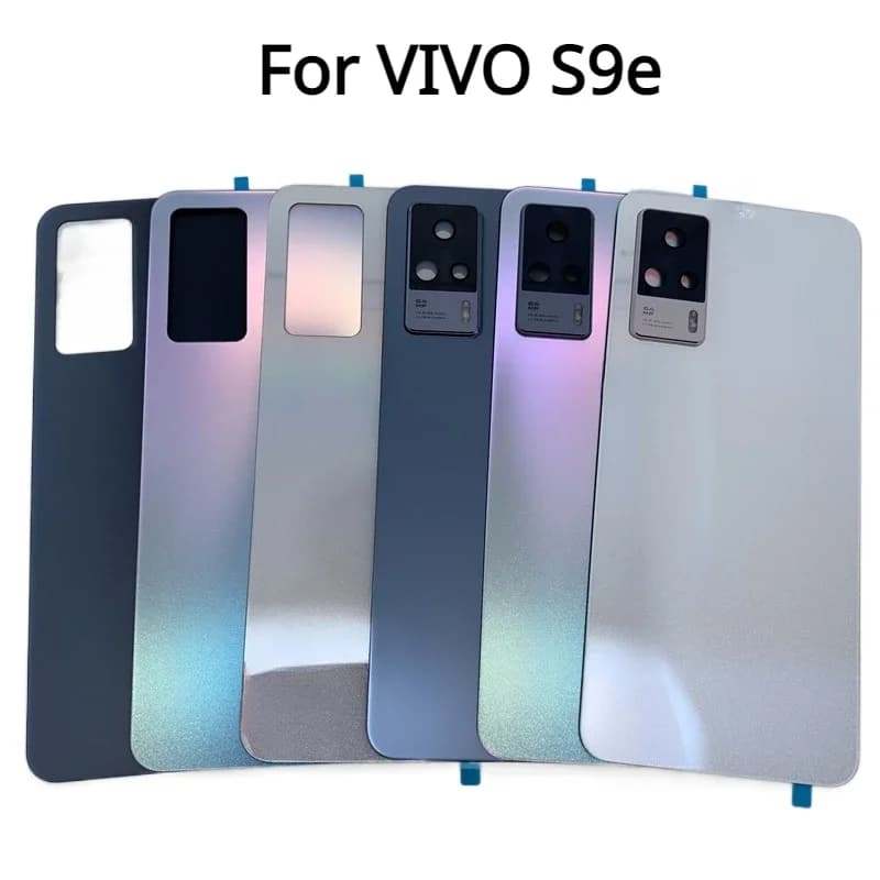 For VIVO S9e V2048A Back Battery Cover Door Housing Rear Case Repair Parts With Camera Lens