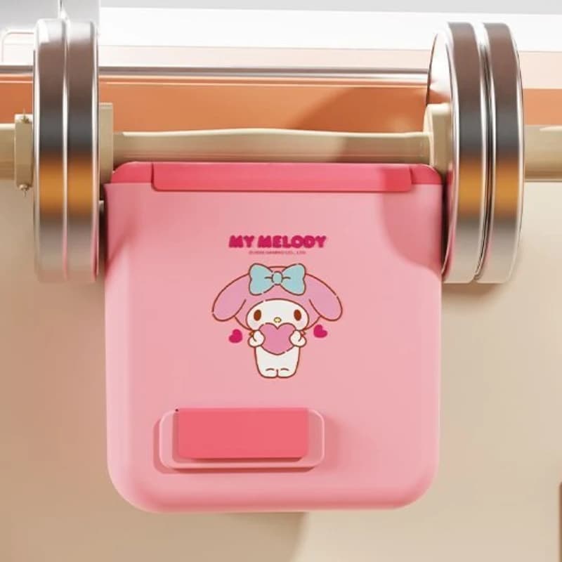 Cestino per Rifiuti da Cucina Sanrio Hello Kitty, Montabile a Parete, Pieghevole, per Uso Domestico, Contenitore per Rifiuti Alimentari, Cestino per Dormitorio 2026
