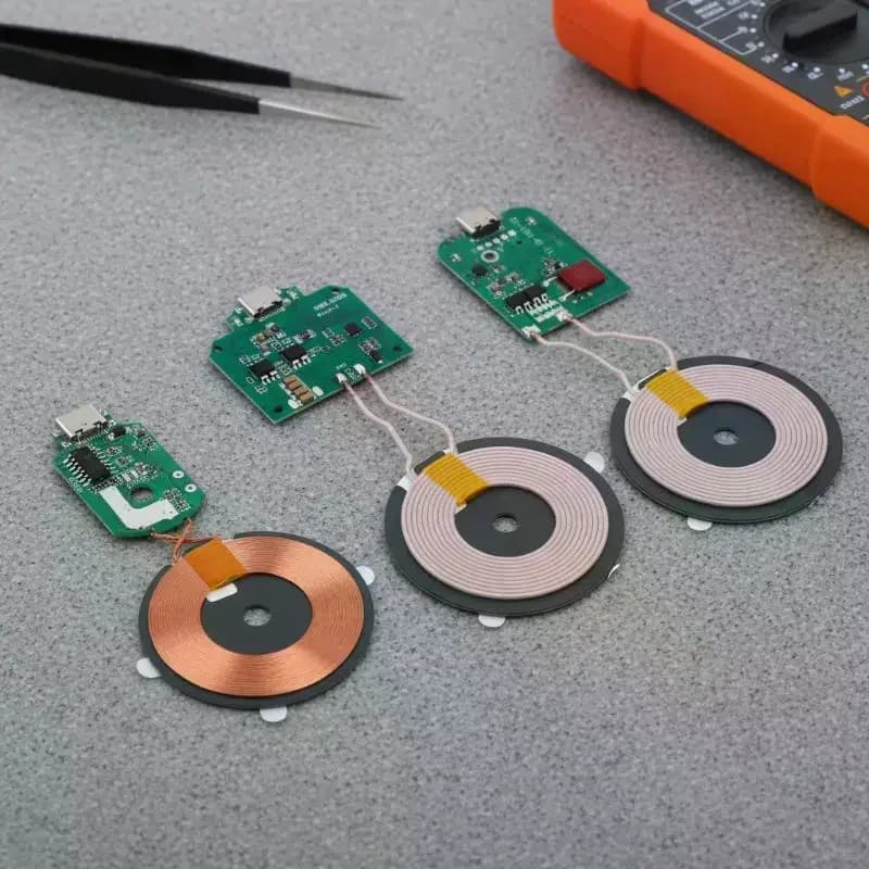 Wireless Charger Module 15W TYPE-C MICRO-USB Fast Charging PCBA Circuit Board for Smartphones DIY Kit