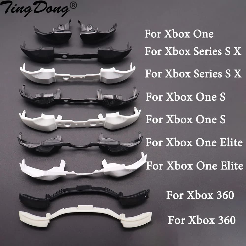For Xbox 360 RB LB Bumper Trigger Button Mod Kit For Xbox One Series S X Slim Elite Controller Right Left Buttons Accessorie