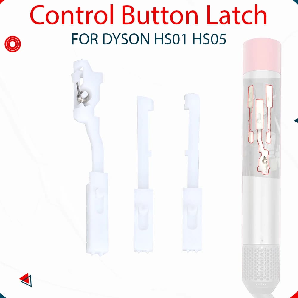 Replacement of Dyson Airwrap Hair Styler HS01 Closing Accessory Switch Connection Control Button